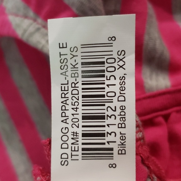 Biker Babe dog dress size xxs - Picture 6 of 6